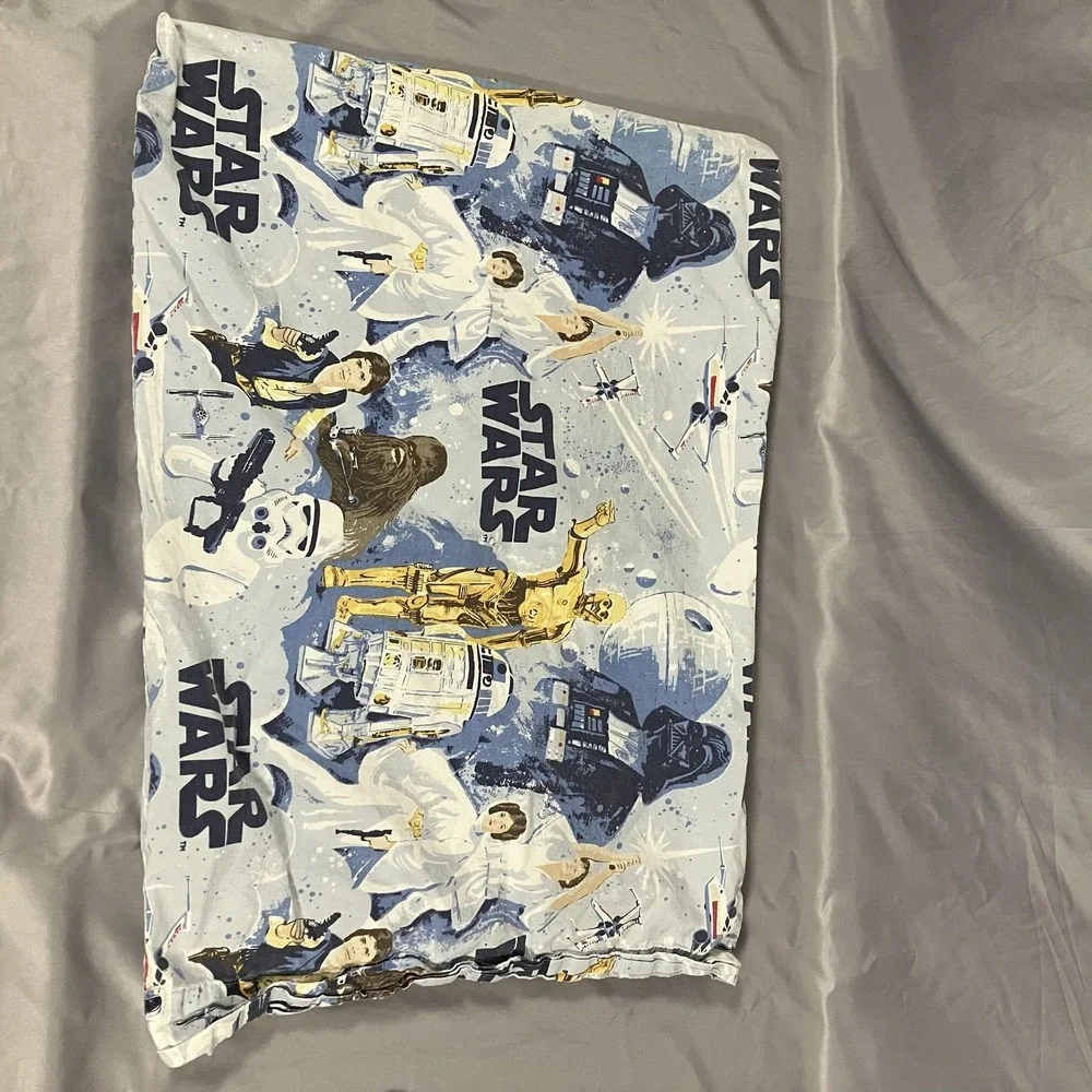 Retro Star Wars Kids Bed Sheet Set Pottery Cotton Non-Standard 56x90 Made Israel